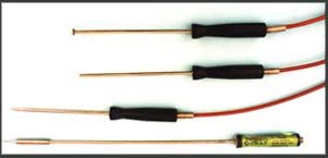 Handle temperature probes